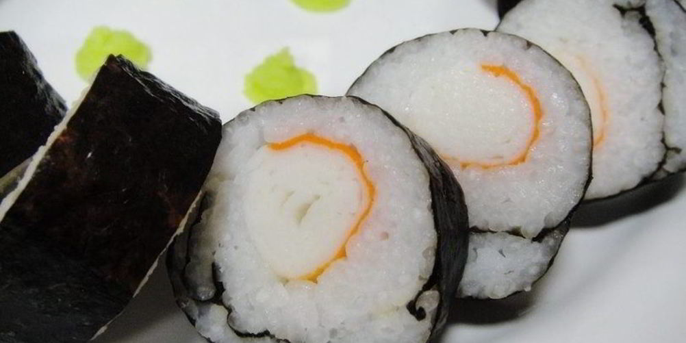 Рецепт роллов с крабовыми палочками