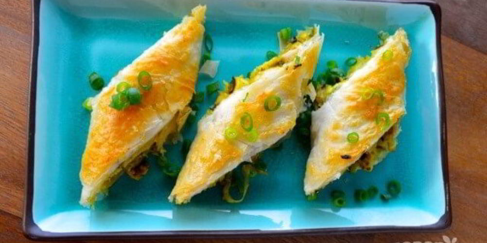 Рецепт роллов с курицей карри