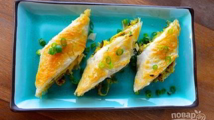 Роллы с курицей карри