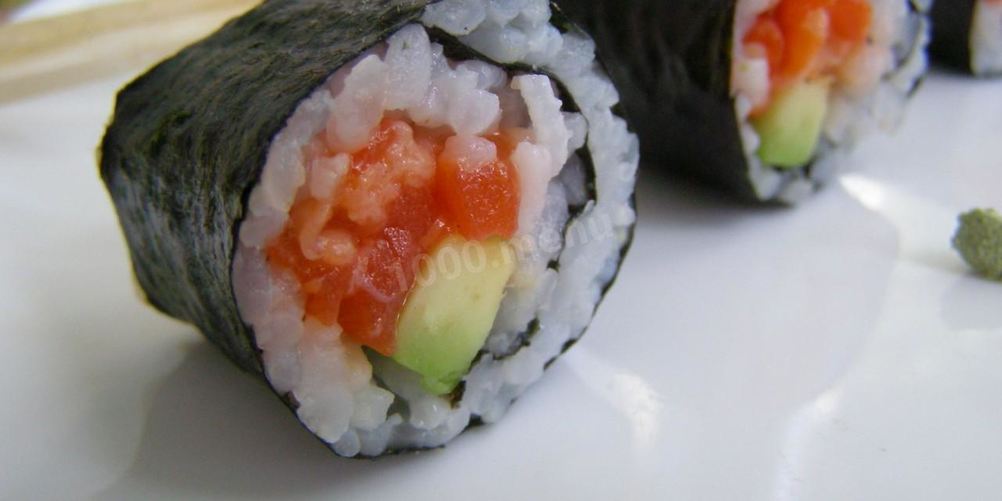 Рецепт роллов с лососем
