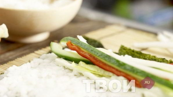 роллы с огурцом