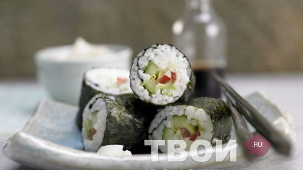 роллы с огурцом