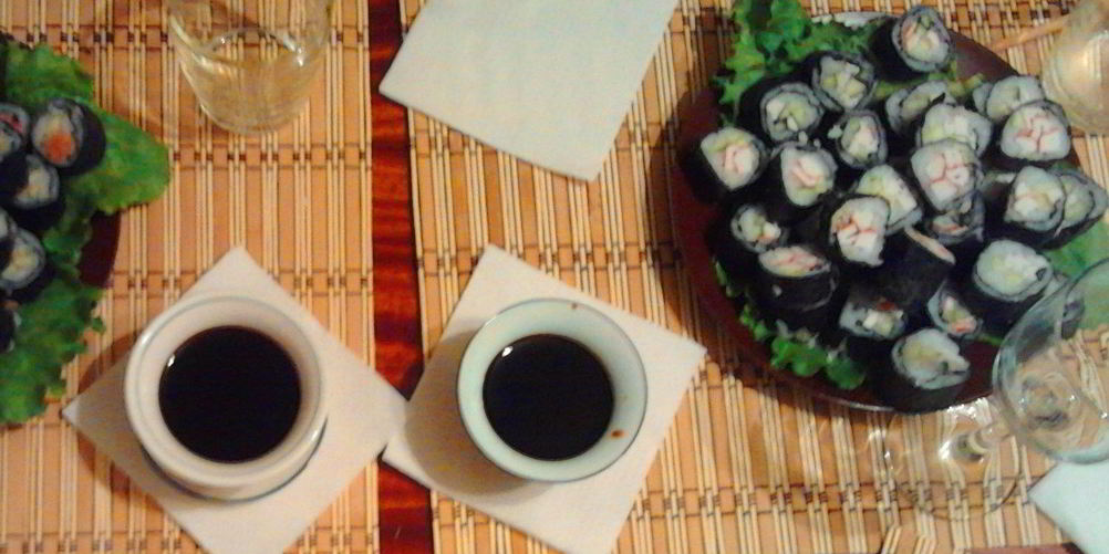 Рецепт роллов с семгой