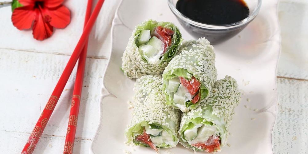 Рецепт спринга роллы из рисовой бумаги