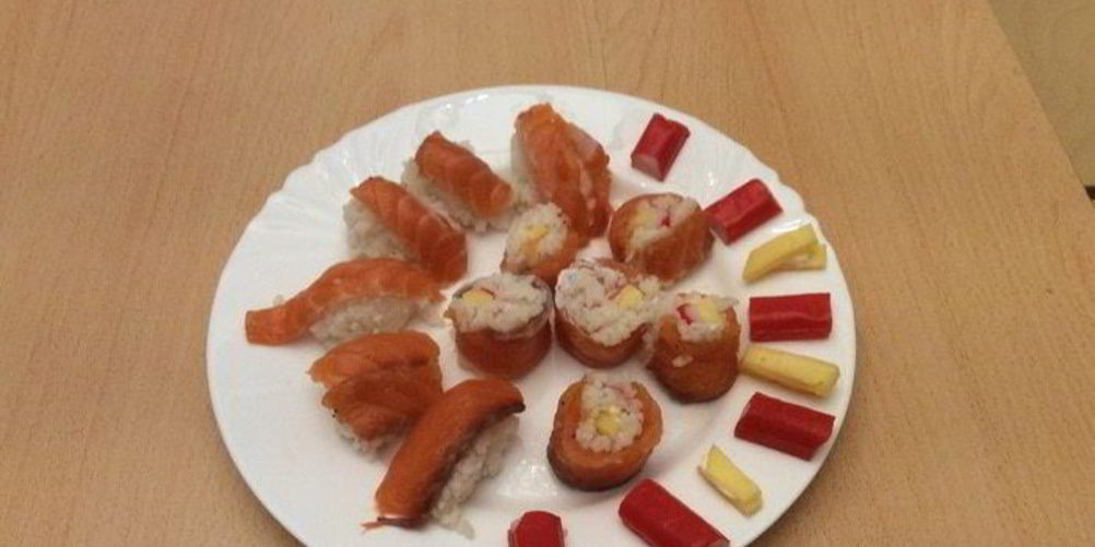 Рецепт суш и роллы большие