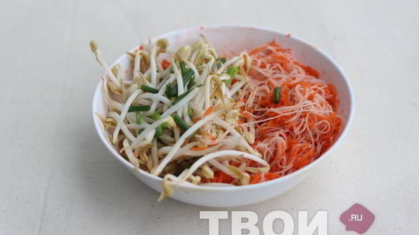 вегетарианские спринг роллы