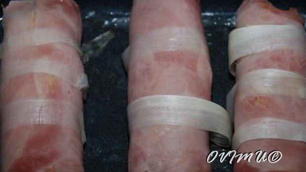 ветчино-картофельные роллы