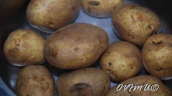 ветчино-картофельные роллы