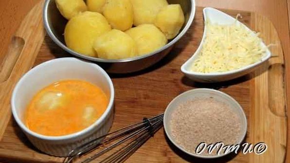 ветчино-картофельные роллы