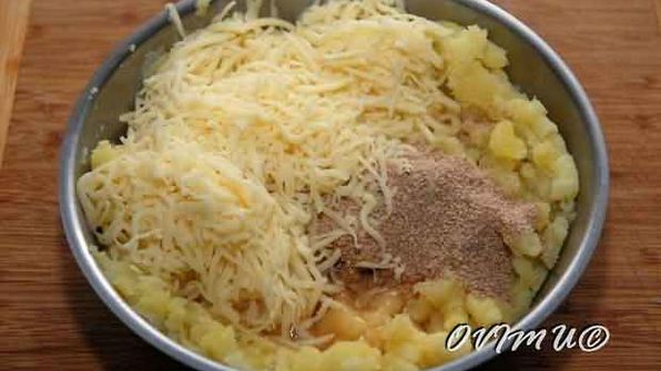 ветчино-картофельные роллы