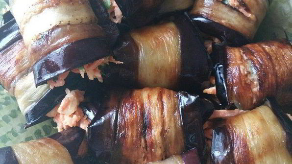 баклажаны-рулетики