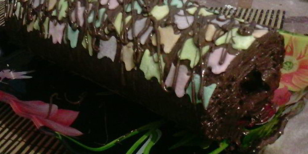 Рецепт бисквитного рулета с мастикой