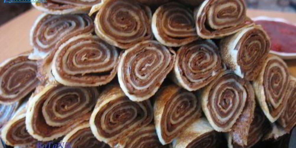 Рецепт блинных рулетов