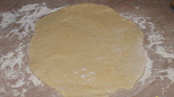 картофельный рулет с грибами