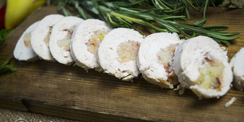 Рецепт куриного рулета с рисом