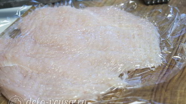 куриный рулет с рисом