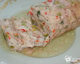 Куриный рулет