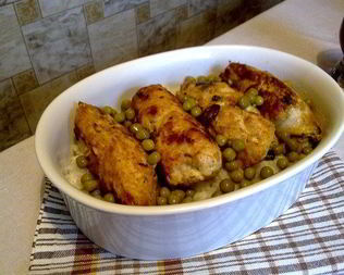 Куриные рулетики с грибами