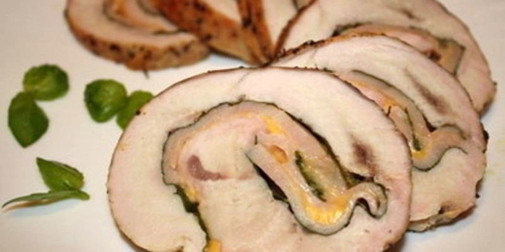 Рецепт мясного рулета из индейки