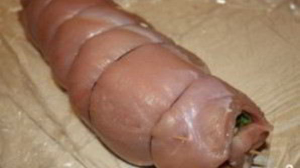 мясной рулет из индейки