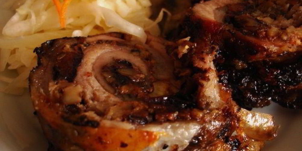 Рецепт мясного рулета с черносливом