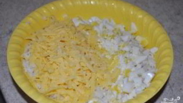 мясной рулет с рисом