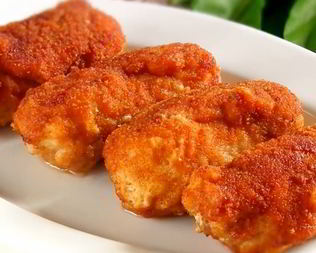 Мясные рулетики с курицей