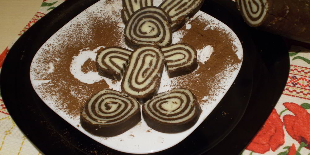 Рецепт рулета баунти без выпечки