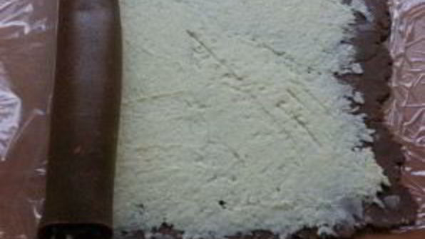 рулет баунти без выпечки