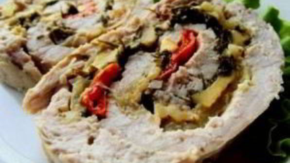 рулет из индейки