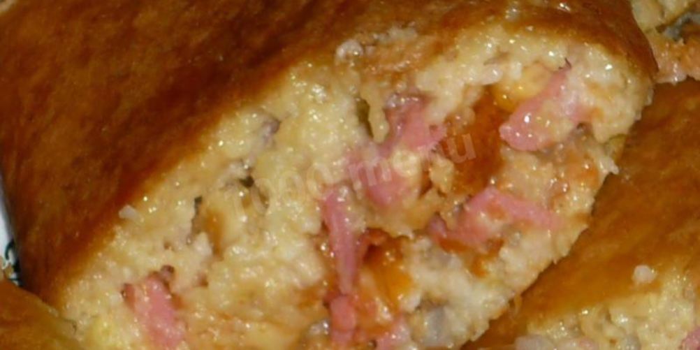 Рецепт рулета из каши дружба