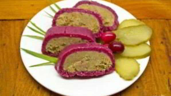 рулет из куриной печени