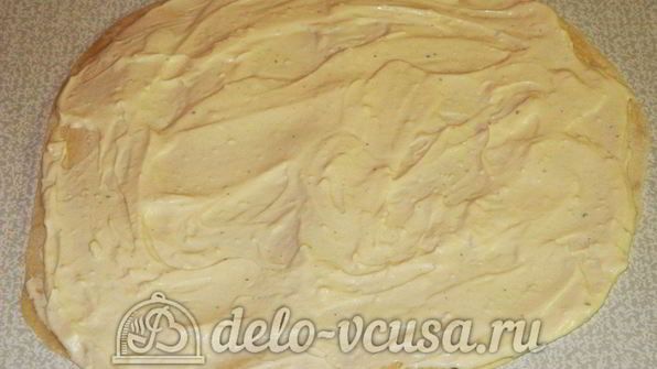 рулет из лаваша с творогом