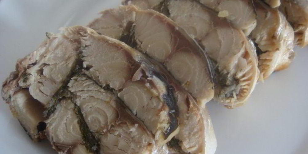 Рецепт рулета из скумбрии