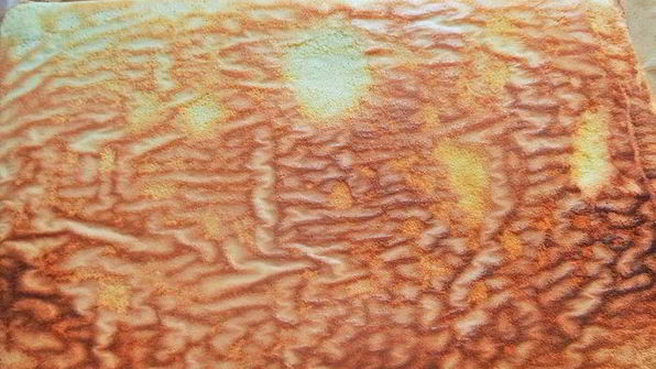 рулет с творогом и черникой