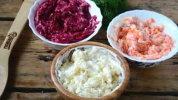 рулет сельдь в шубе