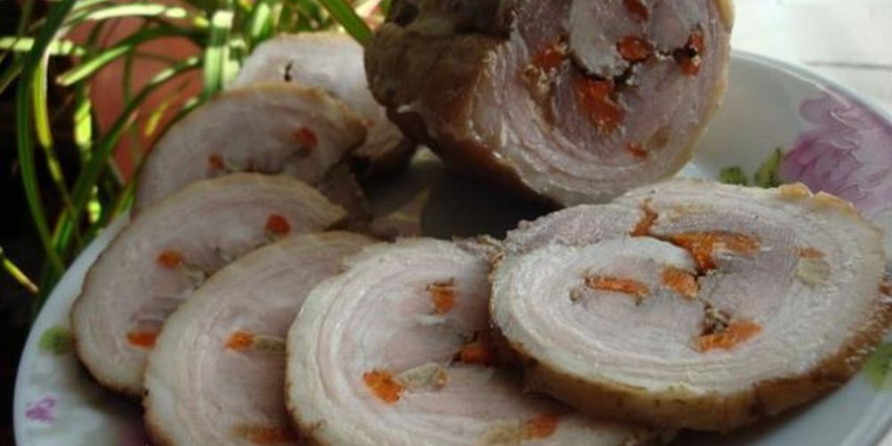 Рецепт рулетика из подчеревка