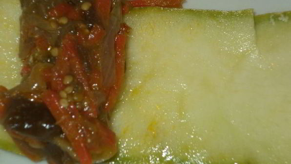 рулетики из кабачков