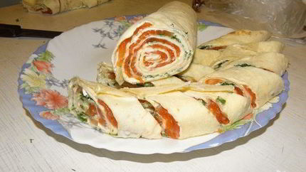 Рулетики из рыбы