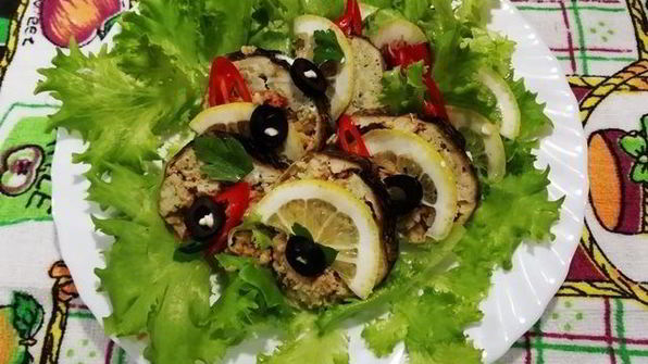 рулетики из щуки и тунца