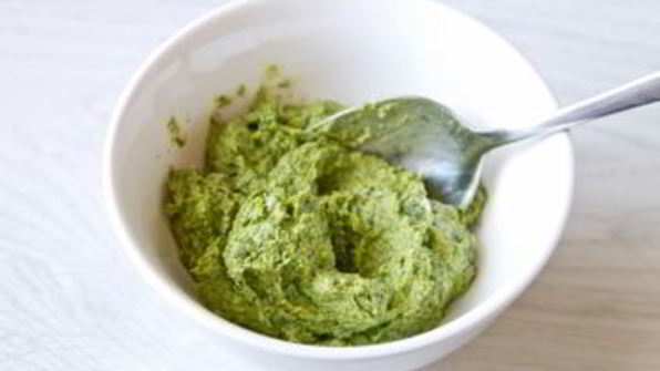 рулетики из сибаса с песто