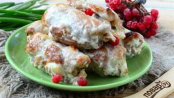 рулетики мясные к праздничному столу