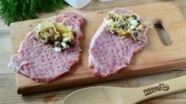 рулетики мясные к праздничному столу