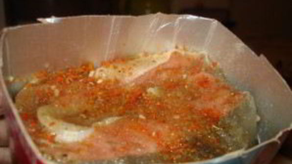 рыбный рулет из горбуши