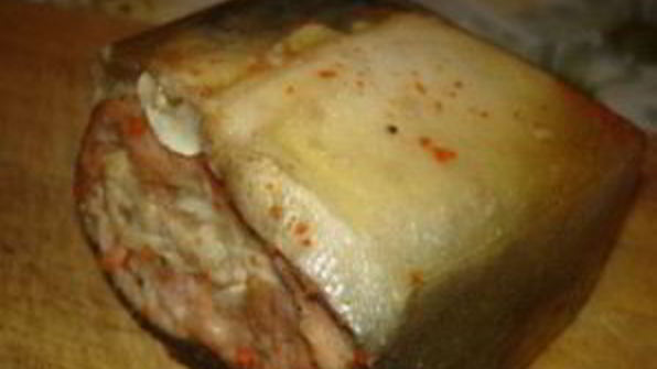 рыбный рулет из горбуши