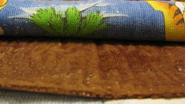 шоколадный рулет с бананами