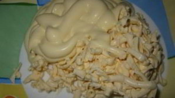 яичный рулет с сыром