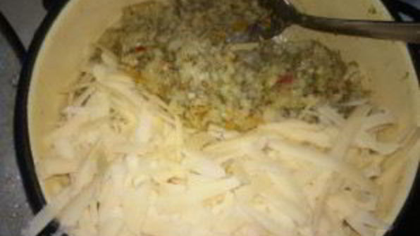 самса из покупного слоеного теста