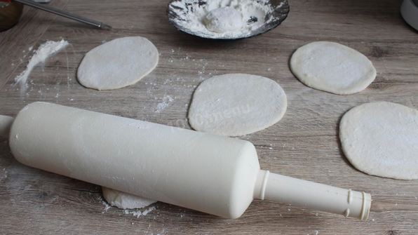 самса с картошкой и фаршем