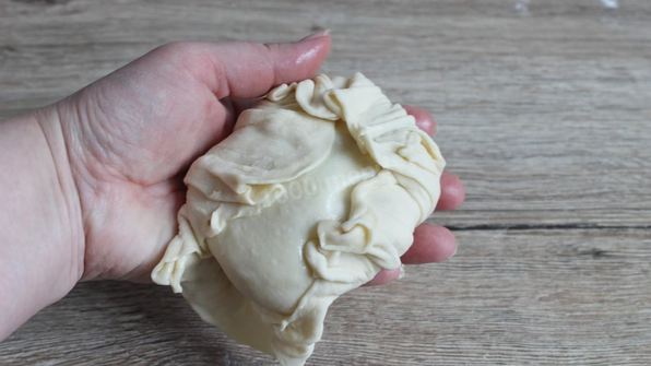 самса с картошкой и фаршем